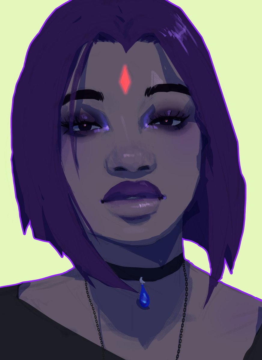 Did Raven for #blacktober 

It was so much fun to do this on stream