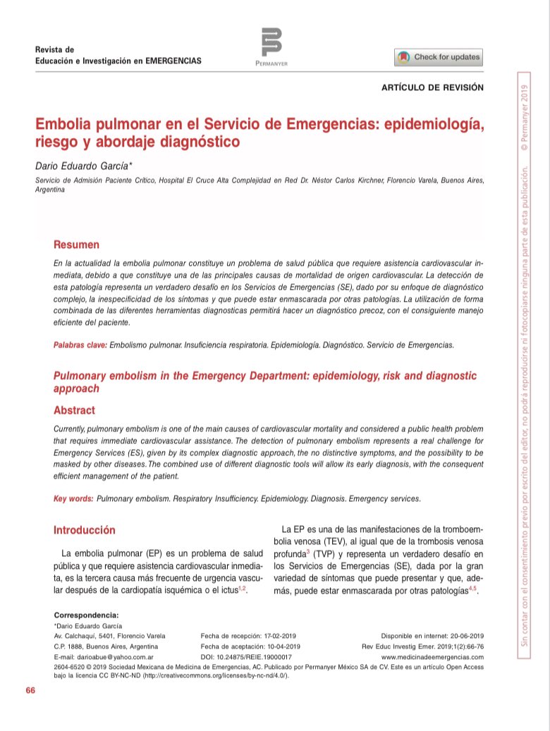 ReieSmme's tweet image. 📘📙 #REVISTA 📙📘

Viernes de #VolverAlFuturo: aquí les compartimos artículos del número 2-2019 de la #REIE de la @SMMEAC 

medicinadeemergencias.com/frame_esp.php?…

#Descarga, #Lee y #Comparte