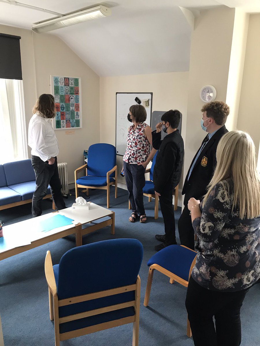 SWLSTG's tweet photo. A huge thank you to our local schools  and @rbkares who have created amazing pieces of art for our Kingston CAMHS service at Tolworth https://t.co/A1Zaf2ySmY
