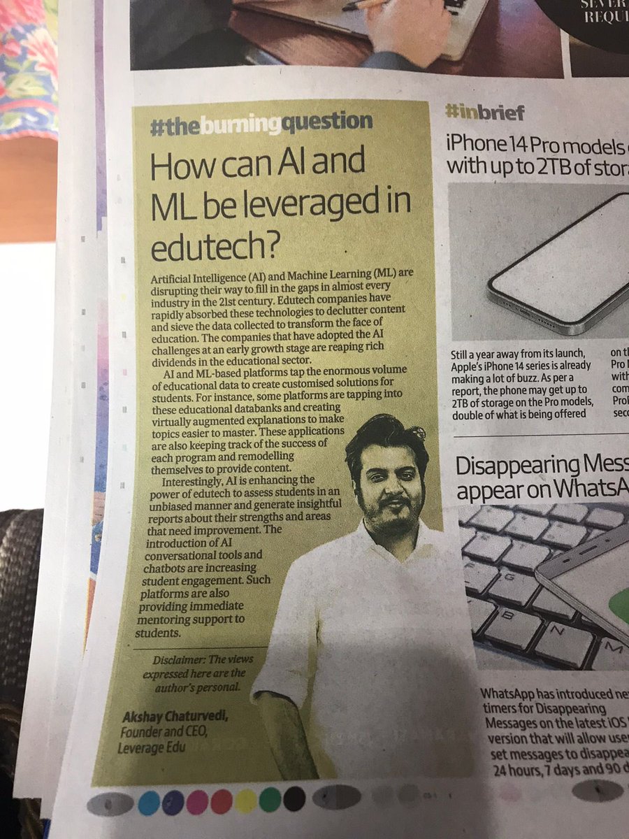 Akshay001's tweet photo. Building tech that’s right for you (aka stakeholders on platform), is >>>  shiny buzz words!

Doing that, &amp; disrupting, everyday @leverageedu 🚀 🚀 

AI Course Finder: https://t.co/BRC3wKCr82

UniConnect Virtual Fairs: https://t.co/fgHpnXVMda

Leverage TV
https://t.co/Ca1sgIMW7h https://t.co/RAPsw7t3Va