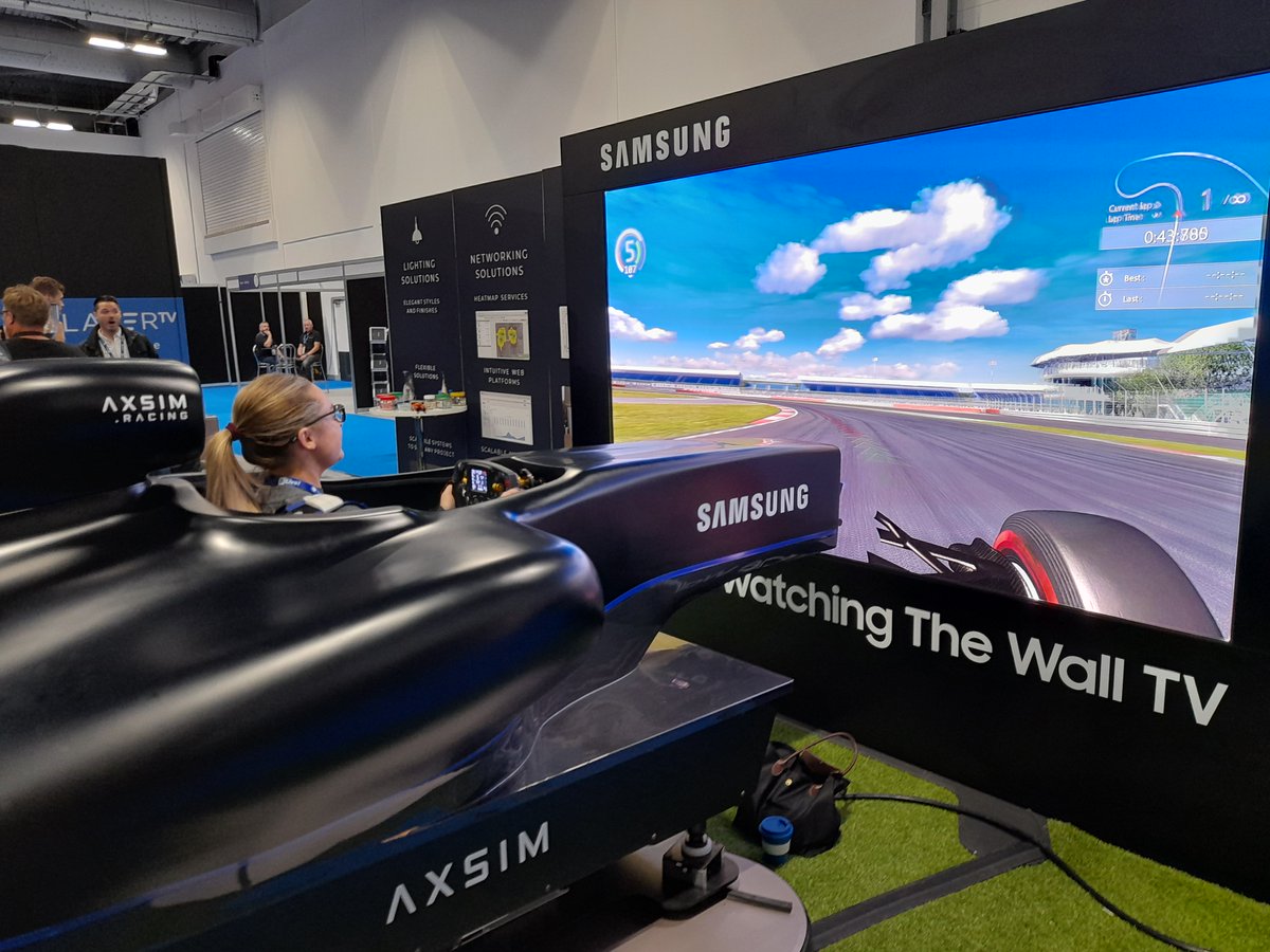 My arms are still recovering from driving a F1 simulator at <a href="/EILiveShow/">EI Live! Show</a> last week, who knew driving could be so physical. Thankyou <a href="/HabitechLimited/">Habitech Limited</a> for the experience although I drove into the barriers multiple times! #audiovisual #homeautomationexperts #smarthometechnology