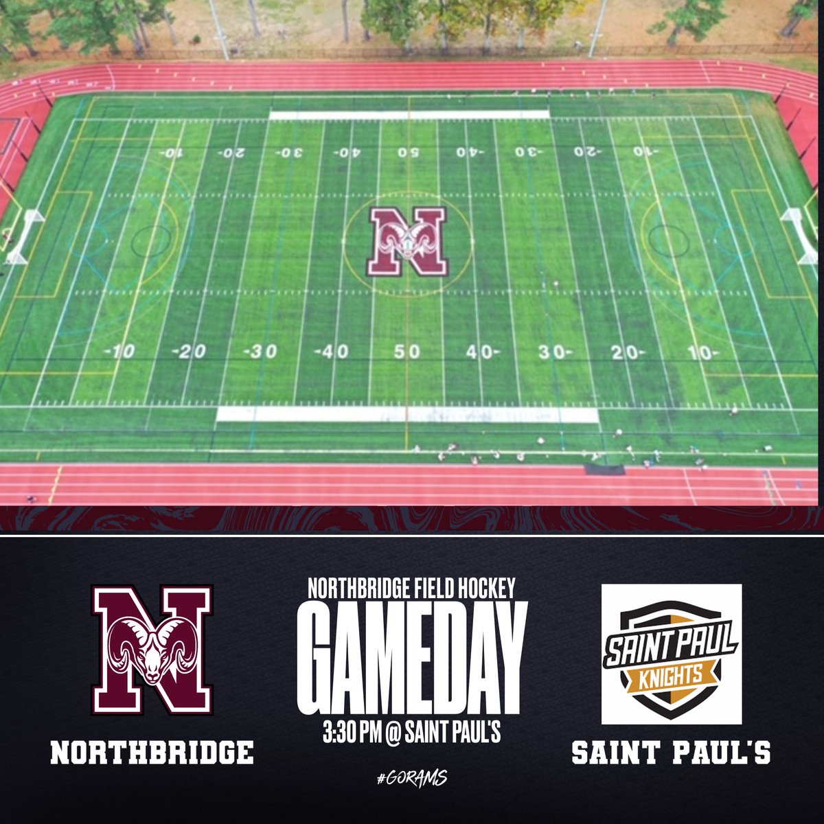 It’s GAMEDAY for <a href="/FieldHockeyNHS/">NHS_FieldHockey🏑</a> at <a href="/StPaulKnights/">Saint Paul Diocesan Jr-Sr High School</a>!