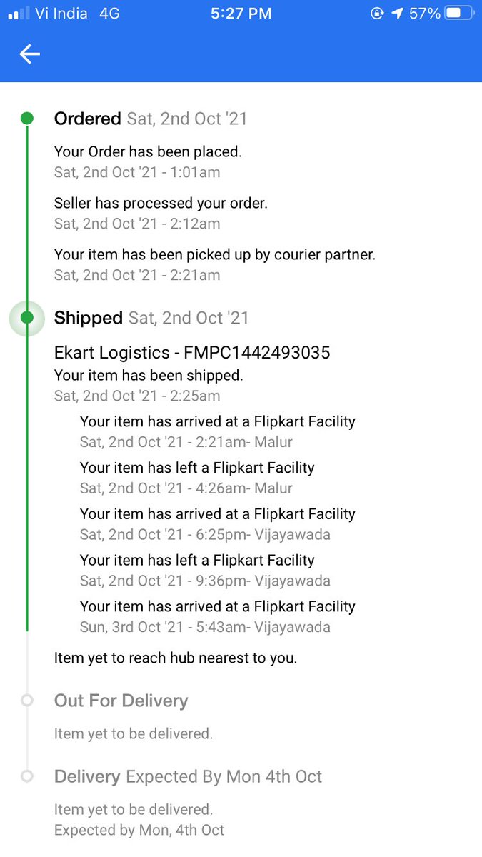 AM222222's tweet photo. They don’t have product
But I on the name of #big_billion_sale &amp; #Great_Indian_festival they make fun of peoples @flipkartsupport @Flipkart @amazonIN 
Worst service day by day. 
My maximum product not delivered on its delivery date. https://t.co/XwC6pYSdcJ