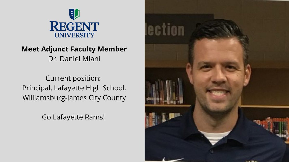 Regent University School of Education tweet media