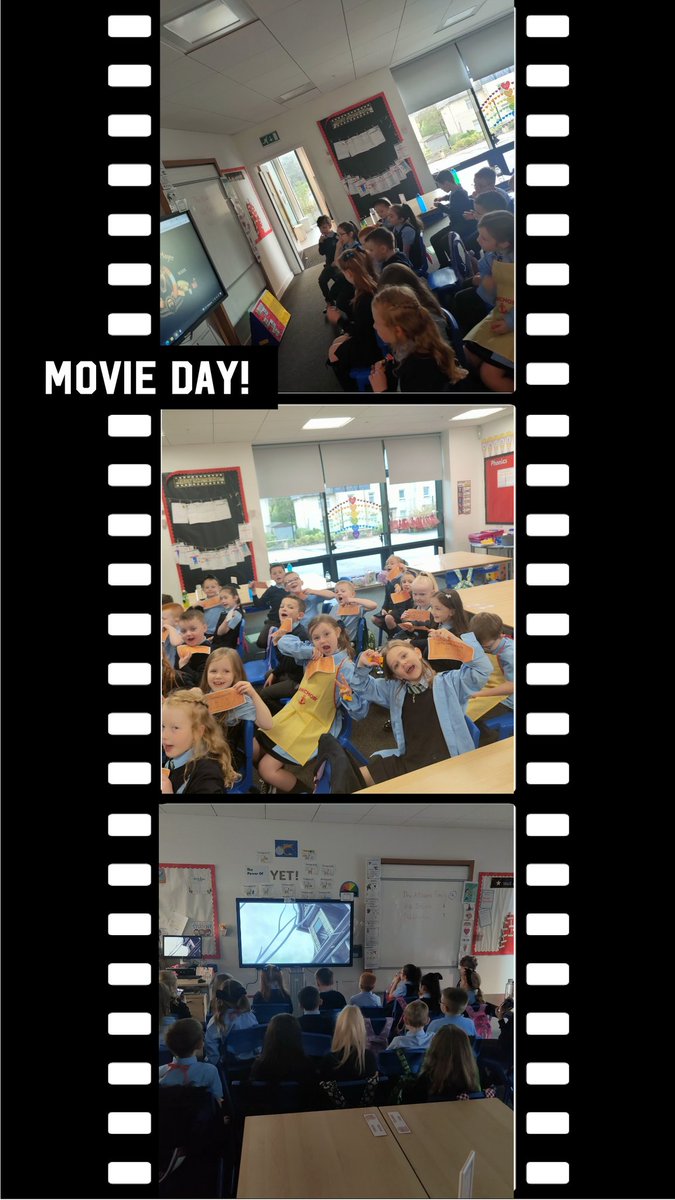 MrsDorrianStN's tweet photo. It's Cinema Day in P2/3. We have been working hard to create some features of a cinema. It's amazing what you can make with cardboard boxes and plastic bottles.🎥🍿🎞️🎬🌭🍧❄️ We couldn't have done it without Miss Cowan's creative hands! @xxAngel_81xx @StPatricksPS15 #junkmodels https://t.co/4y5LYZDkS1