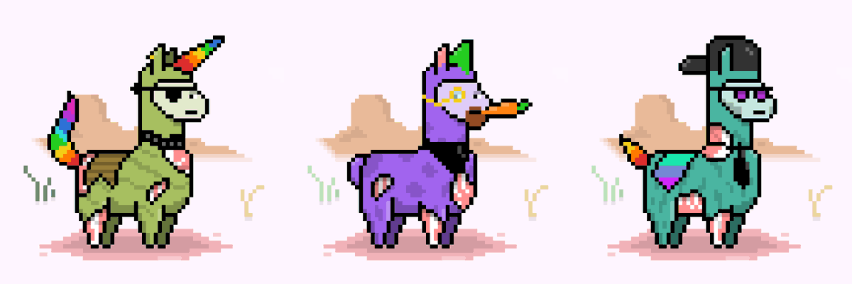 0xhld's tweet photo. To celebrate Undead #Sollamas resurrections on October 10th

1 X Sollamas #4615

#NFTGiveaway || 1 Winner || 36hrs 

To Enter
1⃣Like +Retweet + Follow
2⃣Comment: " @SollamasNFT kicking off #SPOOKYSZN with our Tuco + Graves event starting on Sunday! "
3⃣Tag 3 Friends

#NFT #nftart https://t.co/N4h4hCugBt