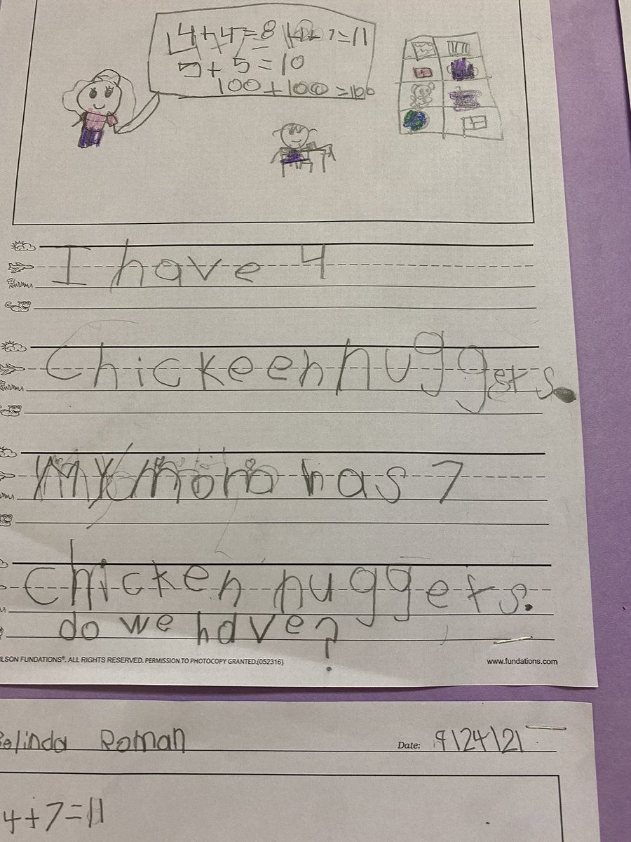 LGonzalez_GES's tweet photo. Happy Friday! Started my day admiring some critical writing in SS, math, and science in the first grade hall! #daily6 #Gilbertproud #criticalwriting #writeavross content @DVISD_GES @DelValleISD https://t.co/scqKelsdNv