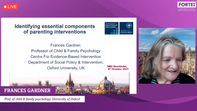 Moa Schafer (@moaschafer) on Twitter photo Excellent presentation by <a href="/francesgardner1/">frances gardner</a> <a href="/DSPI_Oxford/">Oxford DSPI</a> <a href="/CEBI_DSPI/">CEBI Oxford</a> on the essential components of parenting programmes at today’s <a href="/forteforskning/">Forte</a> seminar hosted by <a href="/SBU_se/">@sbu_se</a>, <a href="/socialstyrelsen/">Socialstyrelsen</a>, and <a href="/KnutSundell/">knut sundell</a> among others Excellent presentation by <a href="/francesgardner1/">frances gardner</a> <a href="/DSPI_Oxford/">Oxford DSPI</a> <a href="/CEBI_DSPI/">CEBI Oxford</a> on the essential components of parenting programmes at today’s <a href="/forteforskning/">Forte</a> seminar hosted by <a href="/SBU_se/">@sbu_se</a>, <a href="/socialstyrelsen/">Socialstyrelsen</a>, and <a href="/KnutSundell/">knut sundell</a> among others