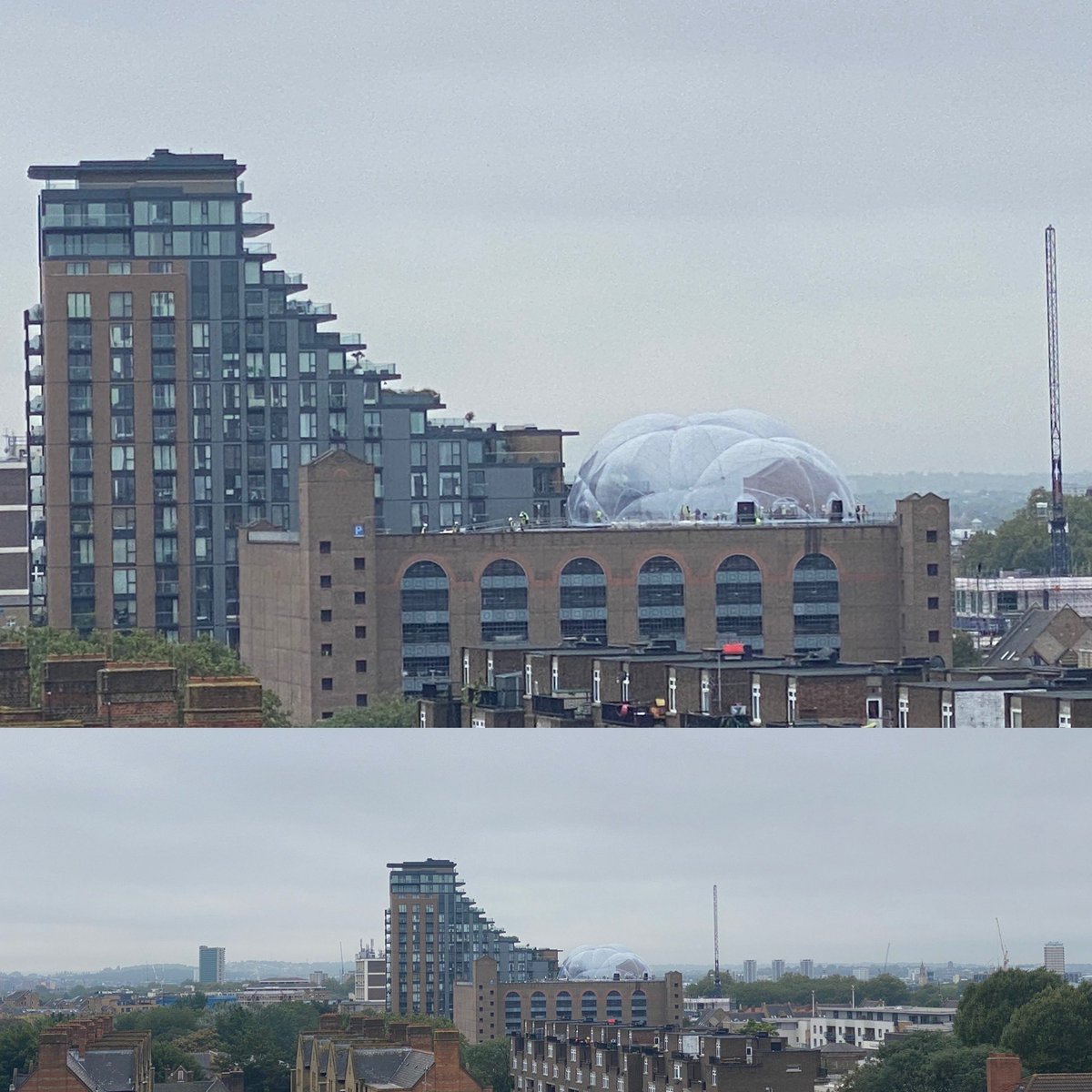 Shadwellwatch1's tweet photo. What is this Eden project like in #wapping #wappingbubble https://t.co/EcTvIHlPj7