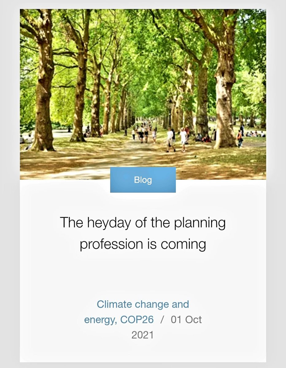 VictoriaCEOCIOB's tweet photo. #ICYI read President @drweiyang brilliant blog here "I believe it is time for the planning profession to take a leadership role in forging a common & collaborative sense of purpose with other good forces in the wider society"
https://t.co/ZO8pU1fQHN https://t.co/sxZZiQvwnt
