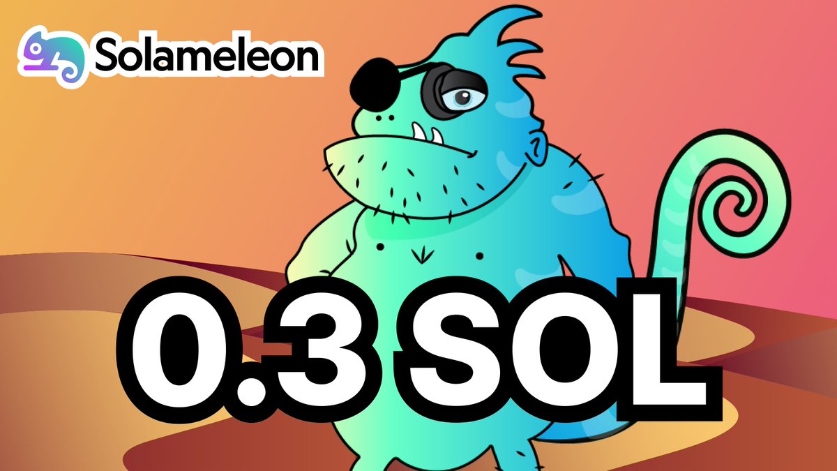 Solameleon NFT / $Meleon Meme Token tweet media