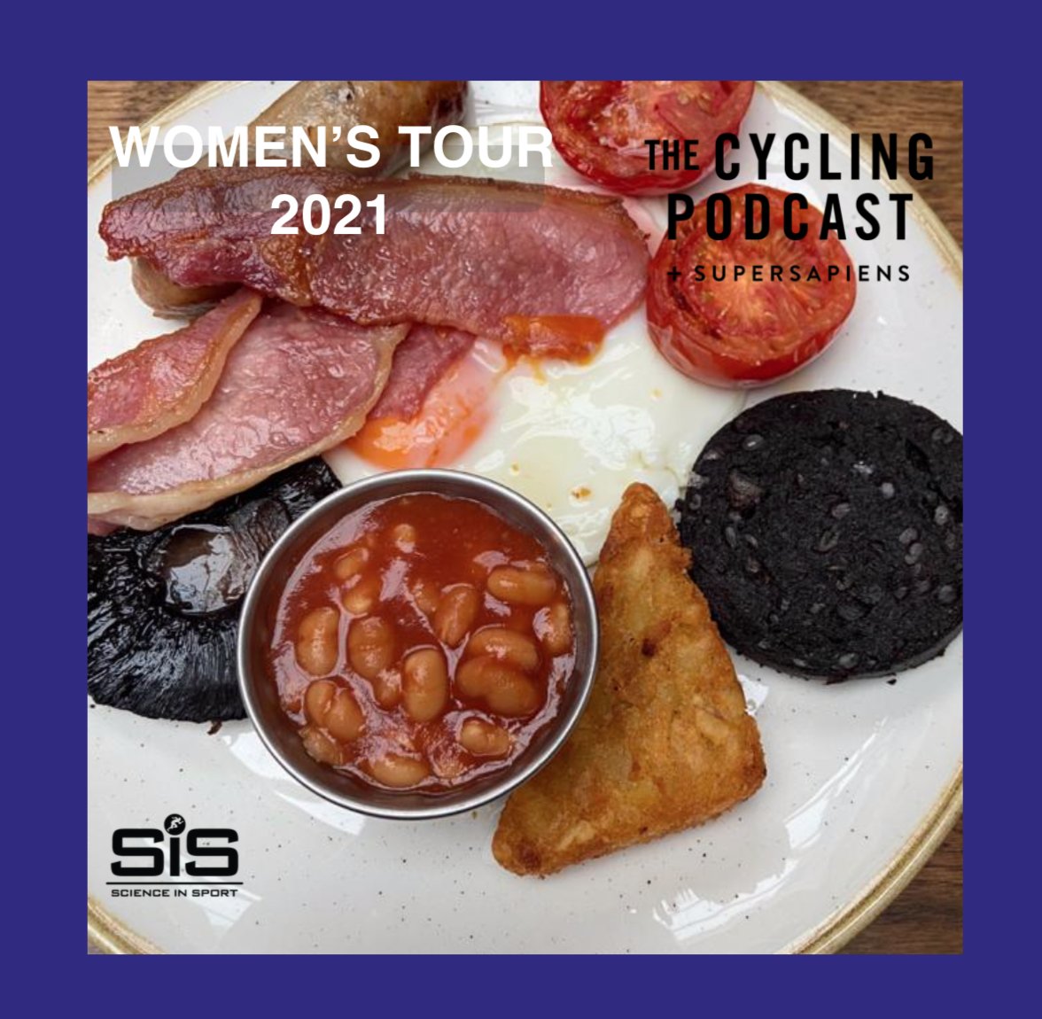 cycling_podcast's tweet photo. 🍅🥓 Who can resist... 

The first Full English breakfast of the #WomensTour, served up at The George Hotel, Colchester.

Note the beans served in an unnecessary pot. https://t.co/XSP14zTOht