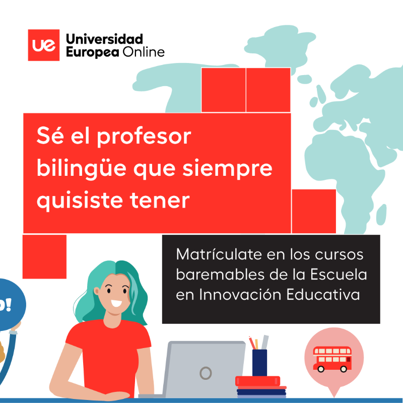 UEuropeaOnline's tweet photo. Descubre nuestros cursos para profesores y opositores.

Tenemos un amplio portfolio que cubre las últimas tendencias en #educación.

Todos nuestros cursos homologados se imparten en modalidad online.

¡Infórmate y #VeMásAllá!