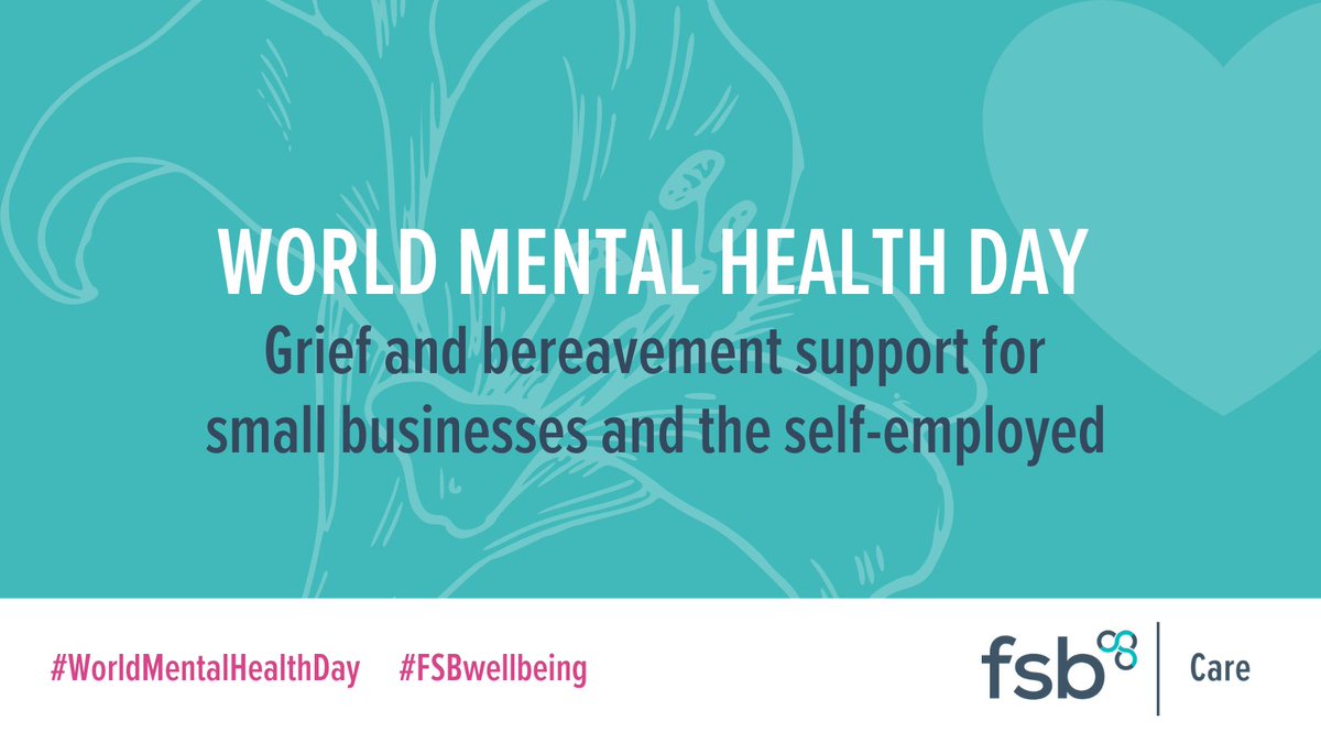 "Everyone grieves differently, there's no right or wrong way to grieve and, in most cases, it is life-changing. The complexity caused by the pandemic, can only add to this..." Read our new FSB Care blog ahead of #WorldMentalHealthDay 👇
fsb.org.uk/resources-page…
#FSBwellbeing
