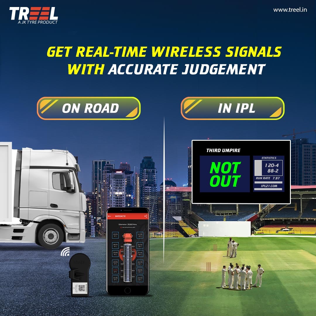 jktreel's tweet photo. Our TMaaS app takes connectivity to a different level. This cloud-based application monitors the health of your fleets’ tyre in real-time by providing precise data.
#ipl2021 #iplfans #Treel #IPLFever #SmartTech #GameChanger #SmartTyres https://t.co/OpBDSwWhE8