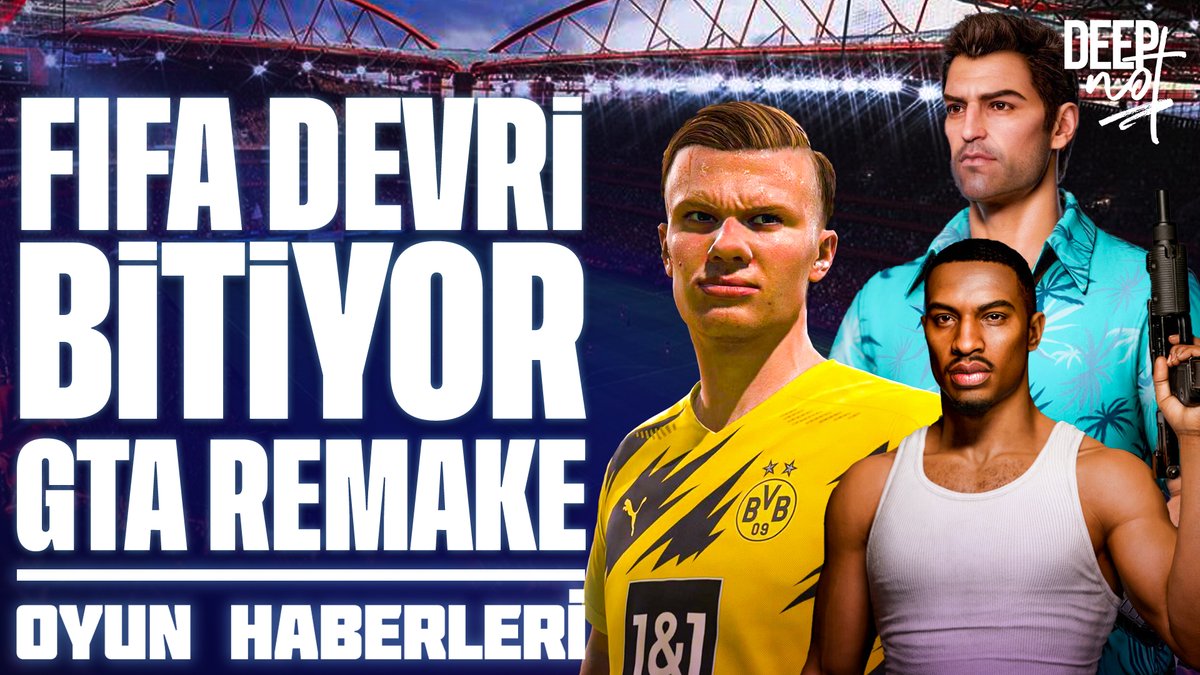 GamerGang_YT's tweet photo. 🟢 FIFA oyun dünyasından siliniyor mu?
🟢 GTA remakeleri onaylandı...

📍 Deep Not'un 55. bölümünde FIFA'nın geleceğini ve GTA yeniliklerini konuştuk.😎

📽️ https://t.co/j0DfRZo5qs

🎙️ @dunyadude @auroratenebriss

#GamerGang #GTA #FIFA22 #FIFA #EASports #ViceCity #GTATrilogy https://t.co/2i7IsPjJQj
