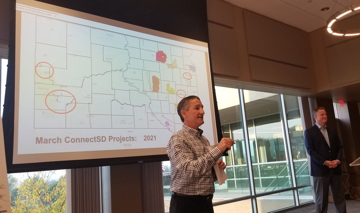 On Thursday, <a href="/SDNcomm/">SDN Communications</a>, hosted GOED Commissioner, <a href="/SteveWestra/">Steve Westra</a> and <a href="/MikeWaldner/">Mike Waldner</a> to discuss #Broadband needs and deployment in #SouthDakota along with Economic Development. We were joined by our Members and a number of customers. Great start to the day. <a href="/sdtaonline/">SDTA</a> #ntcaconnect