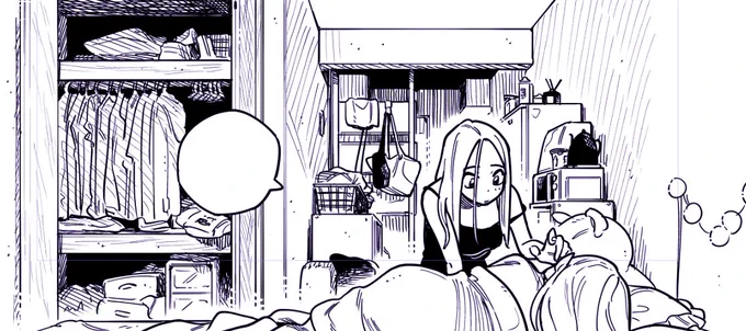 つい増えていってしまう、描き込み… 