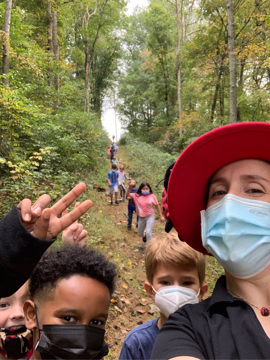 Selfies with the students. Thank you <a href="/MPSArlington/">Montessori Public School of Arlington</a>  for a lovely day!