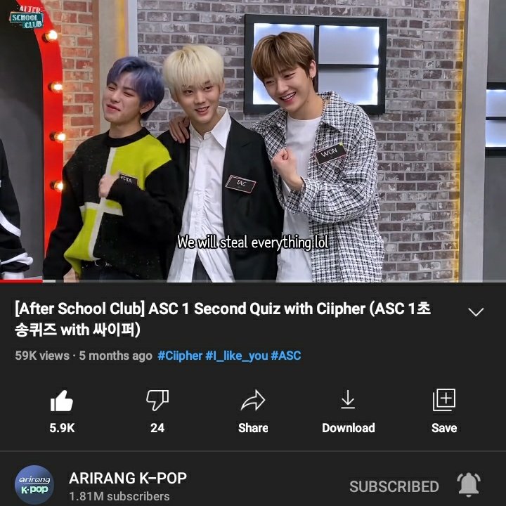 wjtaegyun's tweet photo. @arirang_ASC @RAIN_Ciipher #BehindASC #CIIPHER_ASC
The most impressive part was when KEITA, TAG & WON named their team as "Ttella" which means "you can't pull us apart" & it make sense because I remember their first ASC visit, they're in the same team. We can't really pull them apart! Our producer line โค https://t.co/rRJhw0XHd1