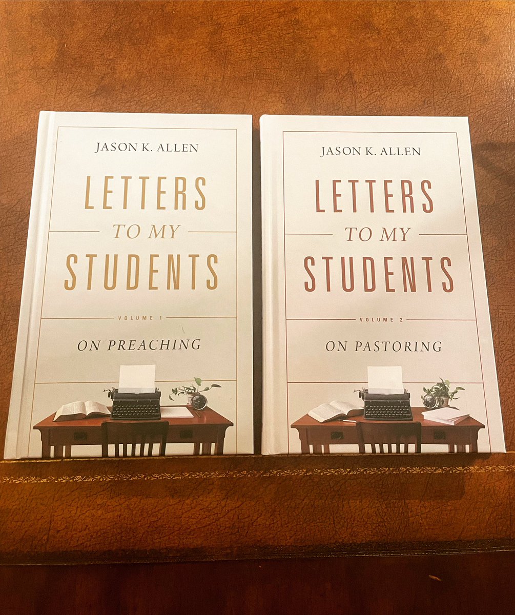 Giveaway!

We’re giving away books in October for Pastor Appreciation Month. Today’s winner will received Vols I &amp; II of Letters to My Students (On Preaching &amp; On Pastoring). 

Retweet / Share / Like / Follow to enter to win.