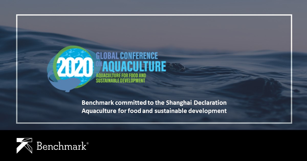Benchmark committed to the Shanghai Declaration:

Read more at: lnkd.in/ds72xSrm

You can download the Shanghai Declaration here: lnkd.in/dYD338Tq.

#sustainability #sustainabledevelopment #aquaculture