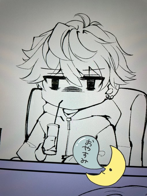あとはトーンとかでおしまいだ〜!!🙌多分結構甘いぞ〜笑
明日運動会なので寝ます……💤 