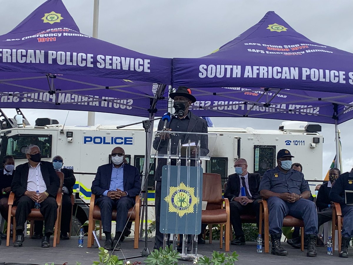 ewnreporter's tweet photo. #WCSaps Police minister Bheki Cele is visiting Rocklands today where SAPS is hosting an imbizo. KP https://t.co/Ey4BLLu86c