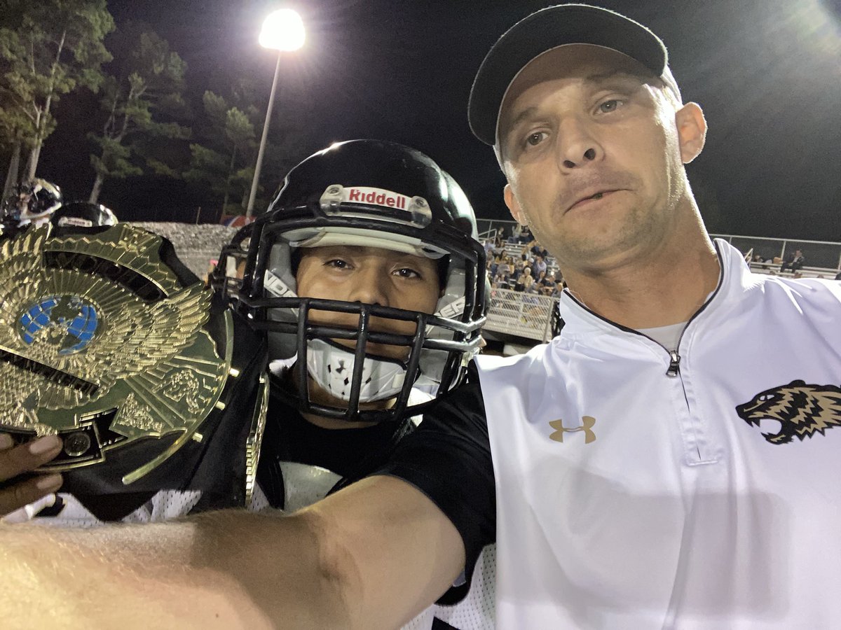 odom022's tweet image. Back to Back Champions! Proud of these guys! #goldentigerfb #2interceptions #RCS #grow