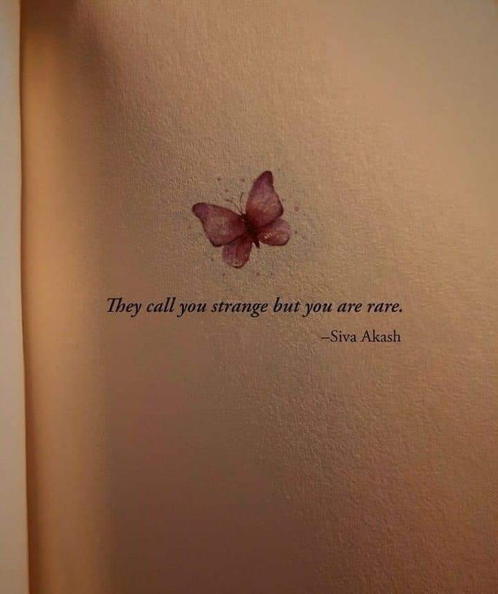 deville_zin's tweet image. you are rare. remember that.