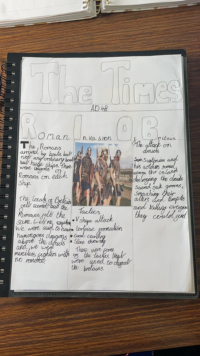 kbarlowHistory's tweet photo. What a fantastic effort from year 7 for their homework - just take a look at Cruz’s effort from 7CMK!! #PROUD https://t.co/ei149pH2WE