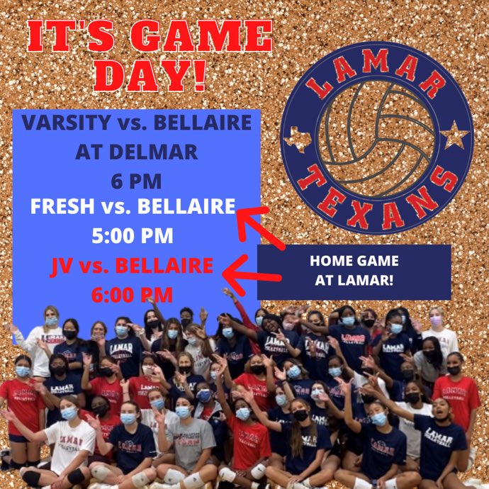 Looking for that 🧹🧹🧹 of Bellaire alongside <a href="/lamartexansfb/">LamarTexansFootball</a> tonight! Thanks JV Football for getting the job started for us last night!