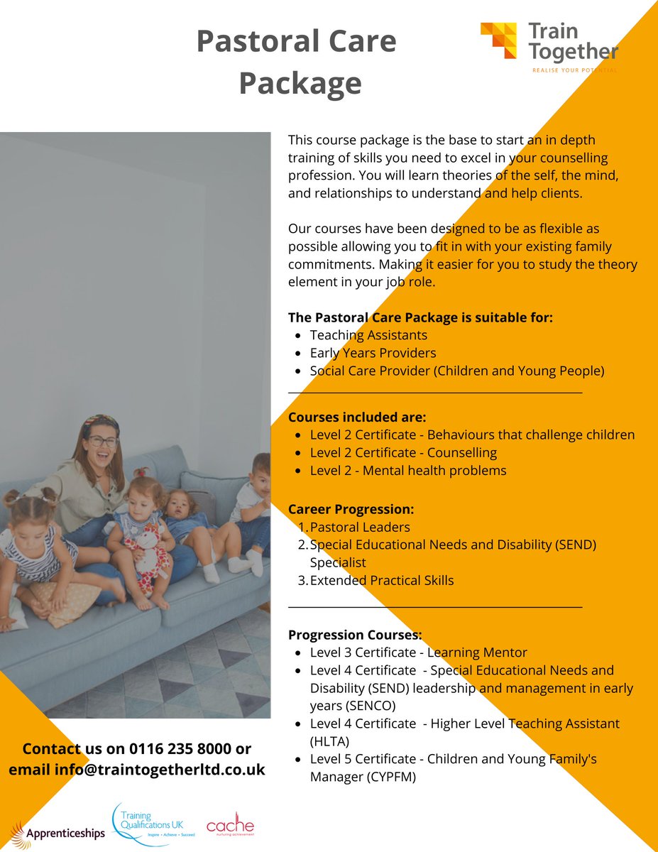Today is #HelloYellow 

Let us support young people by talking about #mentalhealth

We have #apprenticeship courses available that will enable you to excel in #counselling and providing support in mental health problems to young people.
#worldmentalhealthday2021