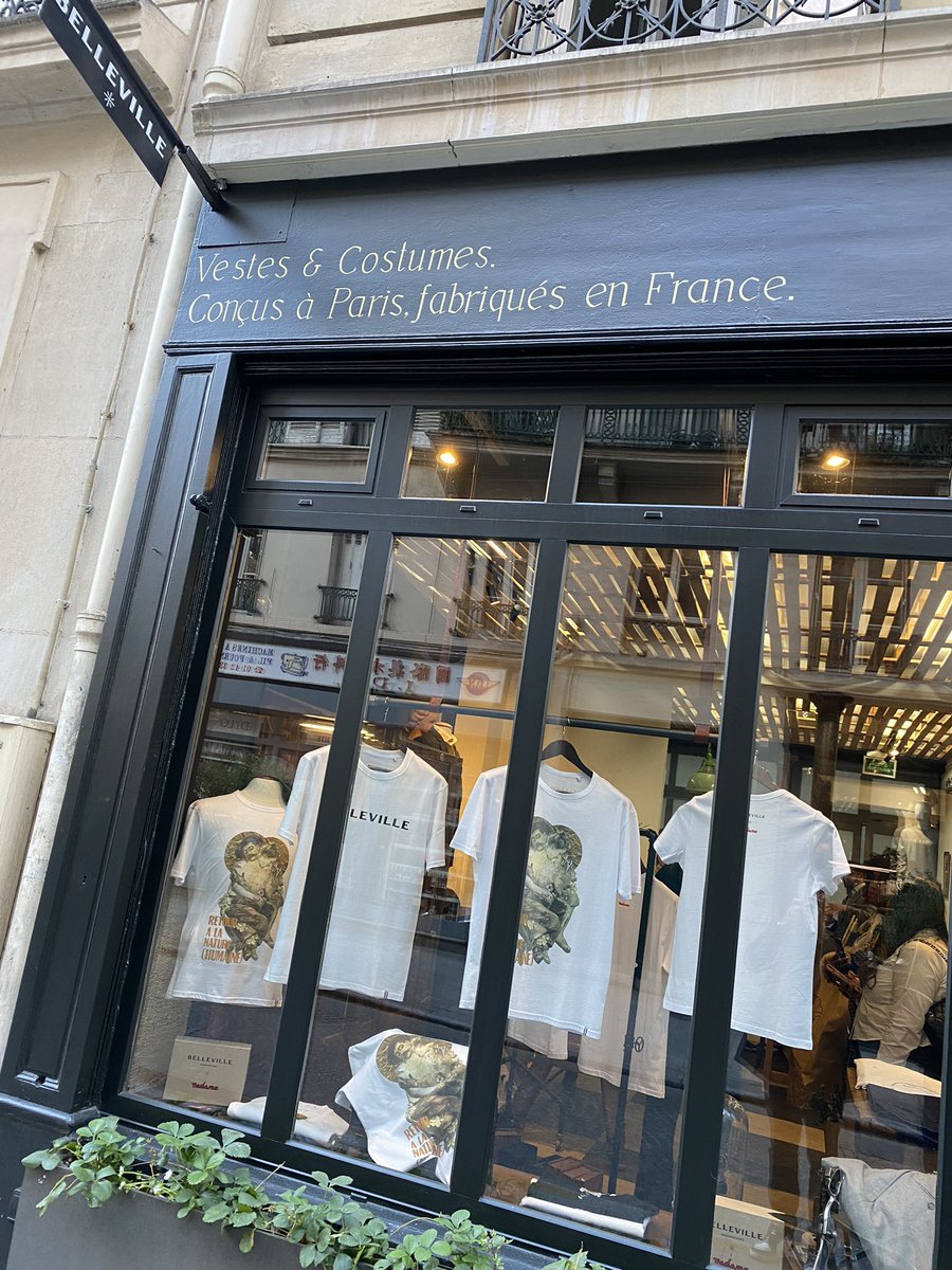 Le #madeinFrance c’est #belleville 
Rue Française 1er arr. bien sûr 
#cestcalafrance