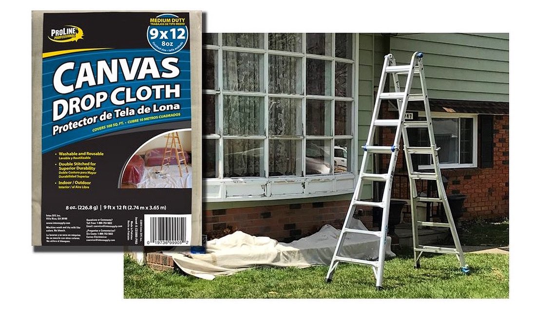 IntexDIY's tweet photo. Drop it like it’s hot. #dropcloth https://t.co/50lapHKBYO