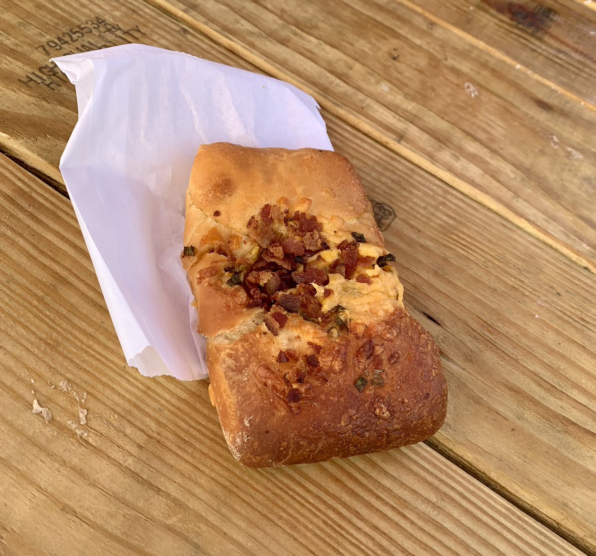 scottinthe503's tweet photo. Bacon and hash brown piroshky is a must-have at Pike Place
#Seattledate https://t.co/G6AZhFNvgW