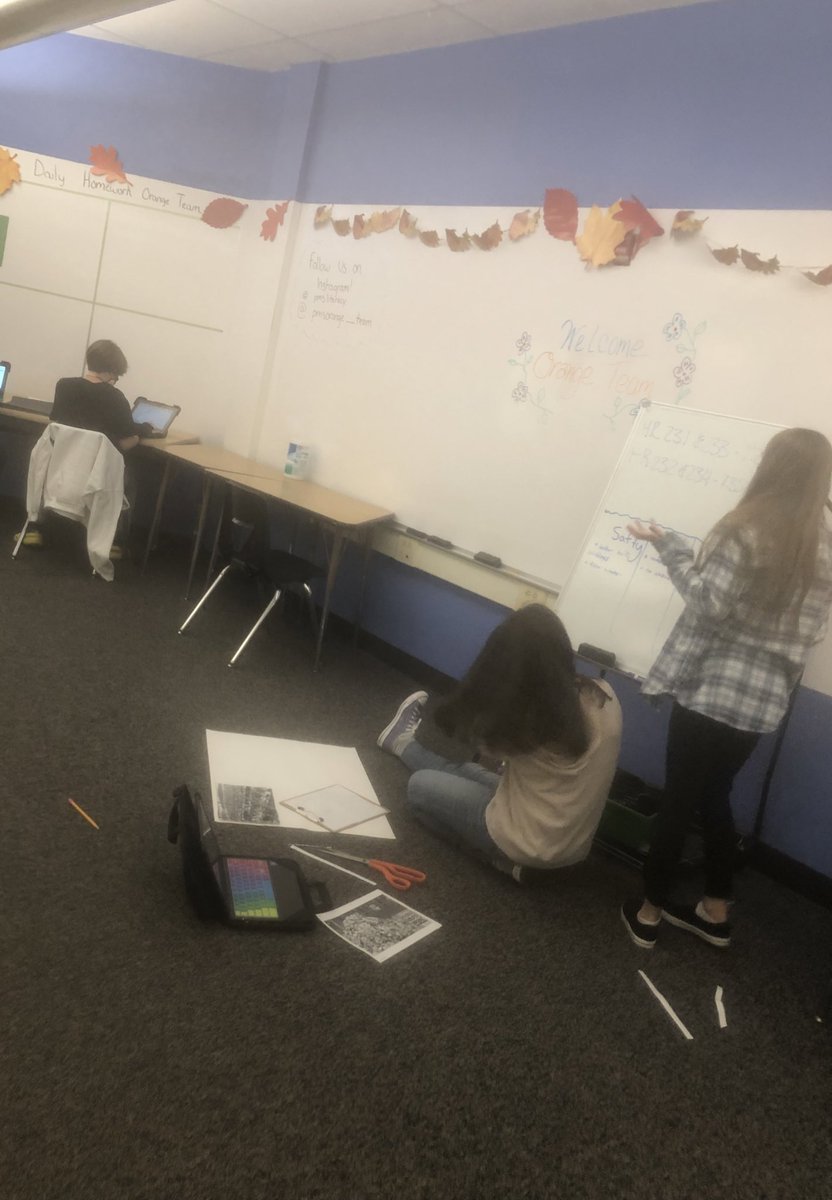 Numerous teams learning and teaching about the negative impact of Fast Fashion on our society.  Great job thinking globally, Go Orange Team #ponagansetPRIDE <a href="/RIDeptEd/">Rhode Island Department of Education (RIDE)</a> <a href="/AMLE/">AMLE</a>