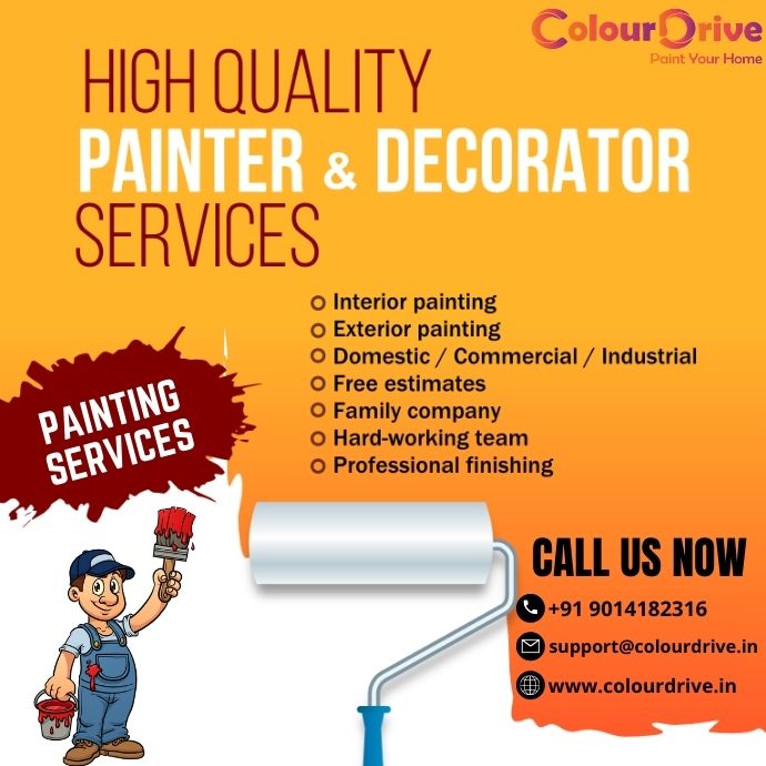 ColourDrive's tweet photo. Looking for Highquality Painters & Decorator in your area visit @colourdrive ๐จ for Painters in Bangalore, Hyderabad, Mumbai, Pune & Indore. Call- +91 9014182316
#safesthomepaintingservices
#colourdrive #painter #paintingservices #professional #homepainter #skilledpainters https://t.co/yaQpDH0C5B