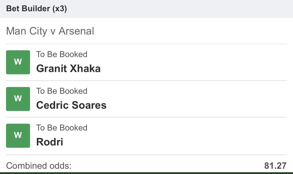 bettingvillage's tweet image. 600 RETWEETS 

Gets card tips tonight for a fair few big internationals! 

55/1 winner on Sunday ✅
45/1 last Fri ✅ 40/1 Thurs ✅
55/1, 87/1 &amp;amp; 322/1 the Saturday before ✅

Plus many more prior in September! 🔥

Our card bets have been flying! 🟨🟥 

18+ gambleresponsibly