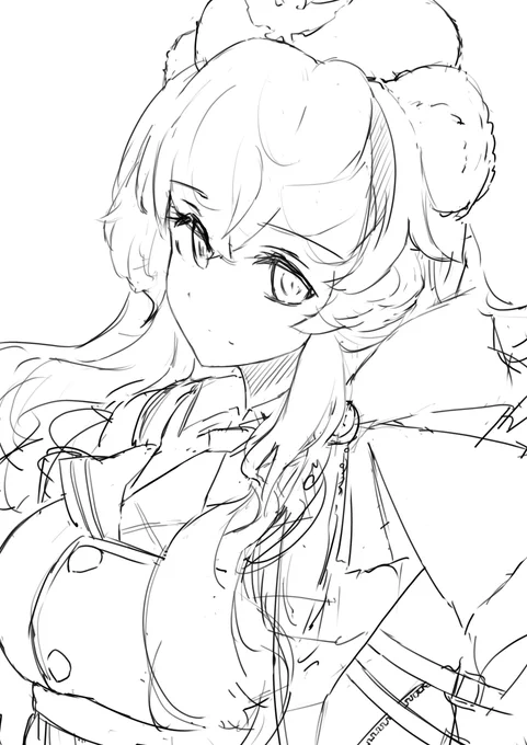 落書き
ロサ描いたの久しぶり 