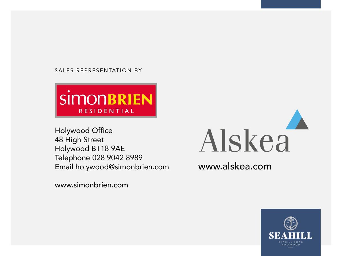 SEAHILL, HOLYWOOD - COMING SOON

We are pleased to announce our latest development at Seahill Road, Holywood. 

A development of 6 stunning detached family homes extending to c. 1,730 sq ft.

Contact <a href="/simonbrienresi/">Simon Brien</a> Holywood Office For More Information.