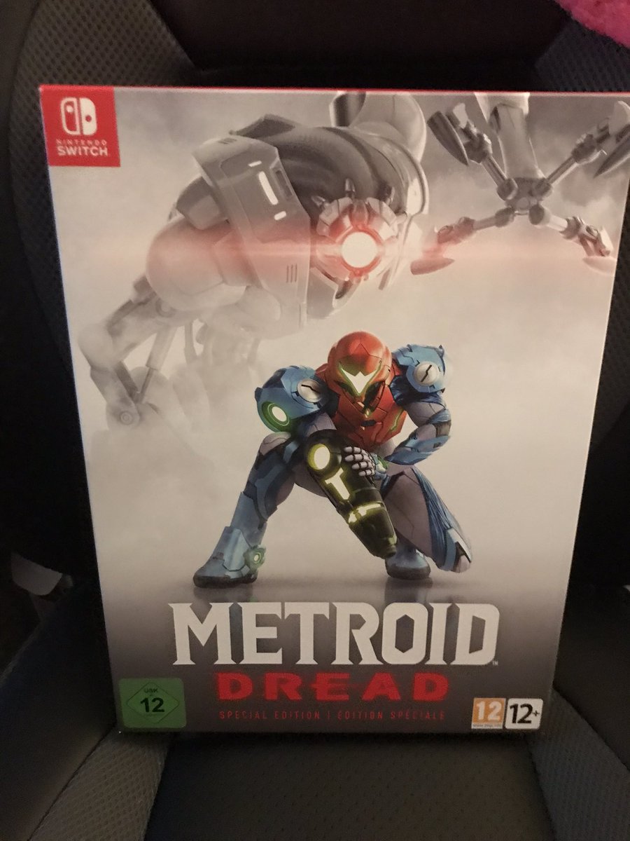 So we preordered Metroid Dread, but Jenny surprised me and actually upgraded me to the special edition! (Once again, my amazing wife doing nice things for me!) It’s pretty slick. And I’m loving how the game feels to play so far. https://t.co/xcTzwfrVxO