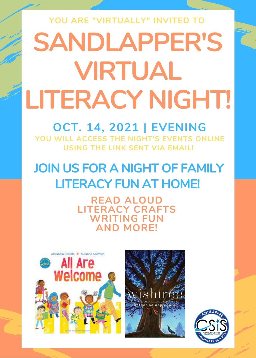 SEstarsR2's tweet photo. We have a lot going on at Sandlapper! Don't believe me? Check out our flyers! 
Our Book Fair, Read-A-Thon, Literacy Night, &amp; Student Council's Socktober Drive are coming up! And we had an amazing time at the Color Fun Run &amp; Food Truck Fest yesterday! It's great to be a STAR! https://t.co/CzPftLnBDL