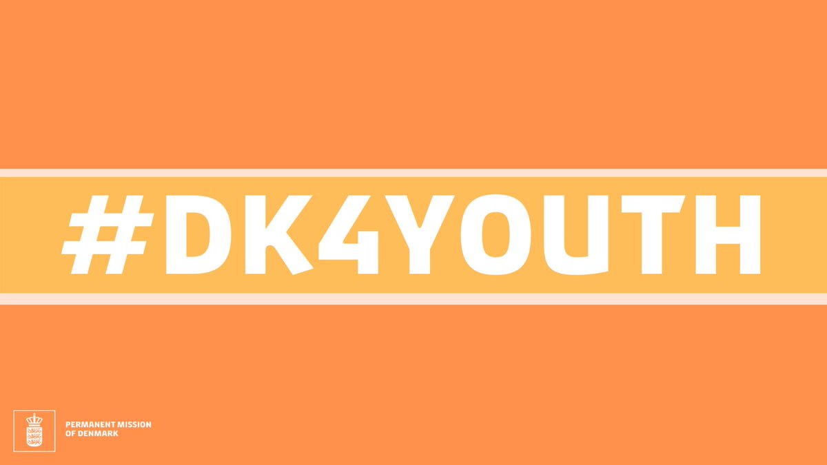 Denmark_UN's tweet photo. 📢 #DK4Youth

Did you know, that 🇩🇰 has #youth delegates? 

The 🗣️ of #youth is vital to achieve the 🌍-goals in time! That is why @DKyouthdelegate @RavnRosling &amp; @MaleneBentsen will be representing 🇩🇰 at the important @UN #YouthResolution negotiations, which starts today 💪 https://t.co/iCvMEIT0yC
