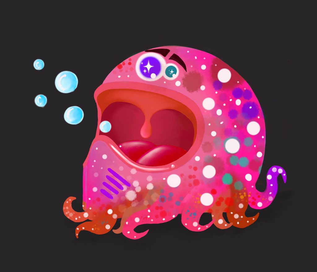 arts_mkt22's tweet photo. New drop! Squid monster 🐙 very colorful☺️🌈 Price: 0.008 eth only  #ETH #NFT #NFTcollections #nftcollector #NFTCommunity #NFTdrop #NFTs #Crypto https://t.co/Qrj4bPMEbF