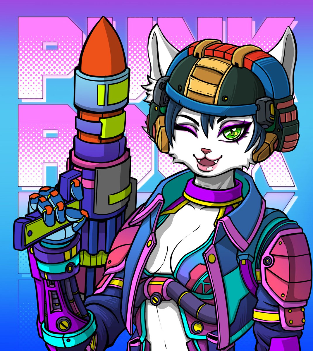 200 ETH worth of Sipher Inus just got bought. I don’t know who you are but thank you for the trust and belief in .@SIPHERxyz !

Btw our naughty Nekos are launching soon 😉. This beautiful Felis is holding a rocket launcher 🚀