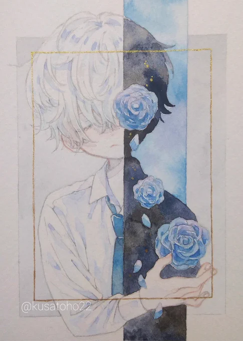 #青で繋がるみんなの輪
青は良い色✨✨ 