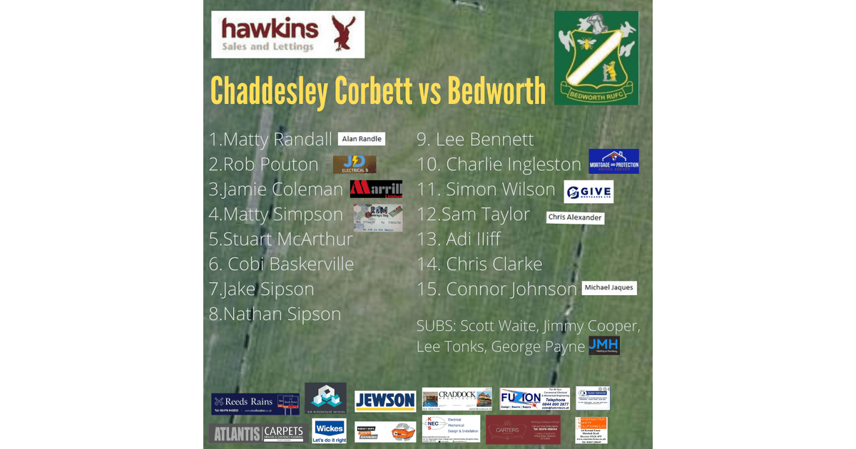 Bedworth RFC team for this weekend
pitchero.com/clubs/bedworth…