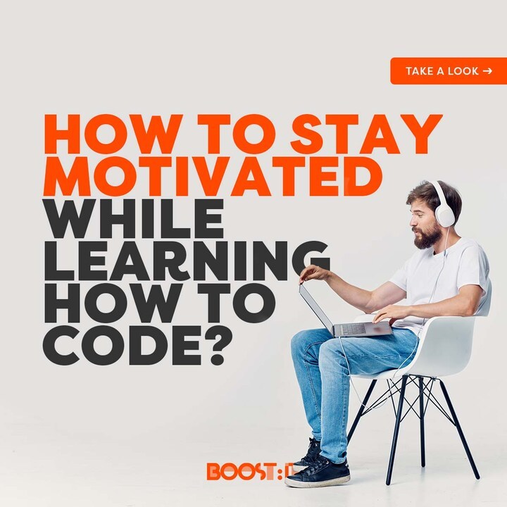 Boost_IT_'s tweet photo. Swipe left and check out how to stay motivated while learning how to code?  😎

#BeBoost #BoostTeam #Work #Technology #Learning #MotivatedWork https://t.co/dC64hCBaEY