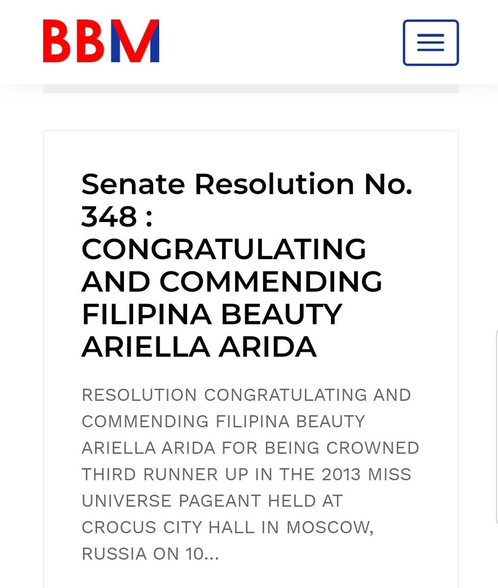 nickoyy's tweet photo. Bong B*ng listed congratulating &amp; commending Ariella Arida as one of his accomplishments in the Senate. 🤣 https://t.co/9UiUM4CFlh